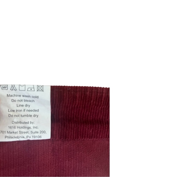 Burgundy Mini Skirt - Picture 6 of 7